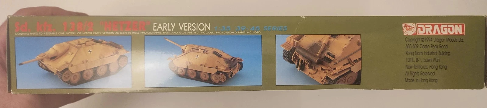 "Hetzer" early version  Dragon  1:35 – photo 2